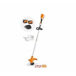 Stihl FSA 60 R Kosa akumulatorowa, zestaw  2 x AK 20 i AL 101. Ciche i wydajne cięcie