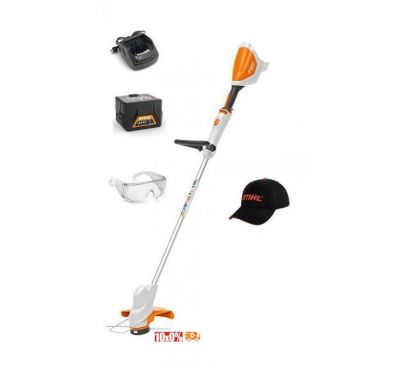 Stihl FSA 57 Kosa akumulatorowa, Lekka kosa w zestawie z akumulatorem AK 10 i ładowarką AL 101, śr. 280mm