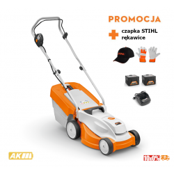 Stihl RMA 235 Kosiarka akumulatorowa (AK-system). Zestaw z akumulatorami 2xAK 20 i ładowarką AL 101