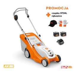 Stihl RMA 239 Kosiarka akumulatorowa (AK-system). Zestaw z akumulatorami 2xAK 30S i ładowarką AL 101