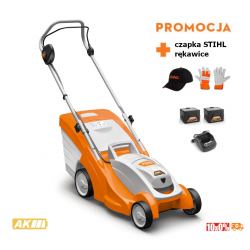 Stihl RMA 339 Kosiarka akumulatorowa (AK-system). Zestaw z akumulatorami 2xAK 30 i ładowarką AL 101