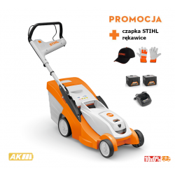 STIHL RMA 239 C Kosiarka akumulatorowa (AK-system). Zestaw z akumulatorami 2xAK 30S i ładowarką AL 101