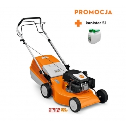 Stihl RM 253 T Kosiarka spalinowa, Solidna kosiarka spalinowa z 1-biegowym napędem na koła.