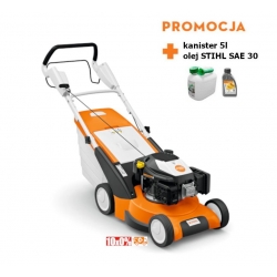 Stihl RM 545 Kosiarka spalinowa, Mocna kosiarka spalinowa z koszem na trawę.