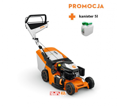 Stihl RM 448 T Kosiarka spalinowa z napędem, uniwersalna kosiarka spalinowa o szerokości koszenia 46 cm I NOWOŚĆ 2024