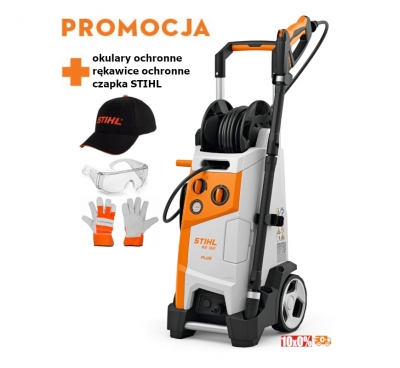 Stihl RE 150 Plus Myjka wysokociśnieniowa, Wersja komfortowa z bębnem na wąż