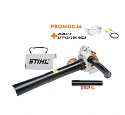 Stihl SH 56 Odkurzacz spalinowy, Poręczny odkurzacz ogrodowy z funkcją dmuchawy - GRATISY