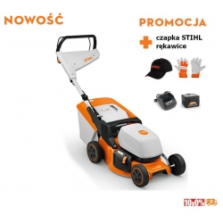 Stihl RMA 243 Kosiarka akumulatorowa (AK-system). Zestaw z akumulatorem AK 20 i ładowarką AL 101 | NOWOŚĆ 2024