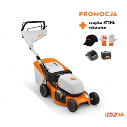 Stihl RMA 248 T Kosiarka akumulatorowa (AK-system). Zestaw z  akumulatorem AK 30S i ładowarką AL 101 | NOWOŚĆ 2024