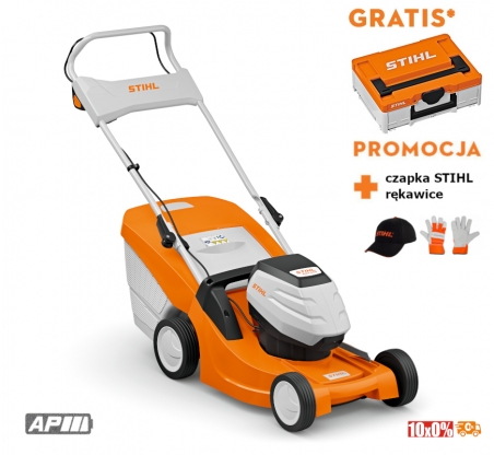 Stihl RMA 443 Kosiarka akumulatorowa (AP-system). Bez akumulatora i ładowarki.