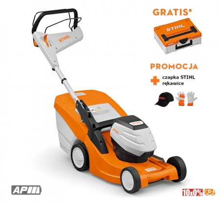 Stihl RMA 443 PV Kosiarka akumulatorowa (AP-system). Bez akumulatora i ładowarki.