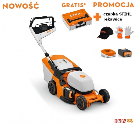 Stihl RMA 448 PV Kosiarka akumulatorowa (AP-system). Z akumulatorem AP300S i ładowarką AL301 | NOWOŚĆ 2024