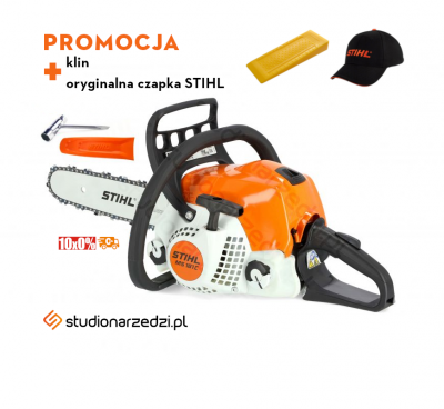 Stihl MS 181 C-BE Pilarka spalinowa, moc 1,5 kW / 2,0KM silnik 2-MIX, błyskawiczny napinacz (B) 35CM łańcuch PM3