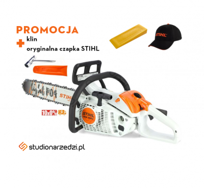 Stihl MS 194 C-E Pilarka spalinowa, Bardzo lekka pilarka spalinowa 1,4kW 2-MIX i systemem ErgoStart, 35CM łańuch PM3