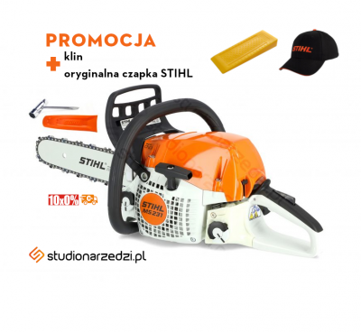 Stihl MS 231 C-BE Pilarka spalinowa, moc 2,0 kW / 2,7 KM silnik 2-MIX i błyskawiczny napinacz piły 35CM, PM3