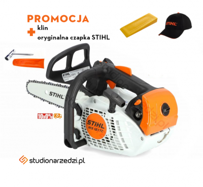 Stihl MS 151 TC-E Pilarka spalinowa, Niezwykle lekka 1,1kW / 1,5 KM do pielęgnacji drzew 25CM