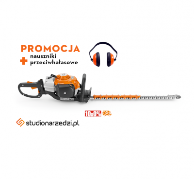 Stihl HS 82 T listwa 75cm, Spalinowe nożyce do żywopłotów, Profesjonalne nożyce, z obustronną listwą tnącą