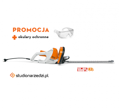 Stihl HSE 52 Elektryczne nożyce do żywopłotów, 50CM, Poręczne i lekkie, elektryczne nożyce do żywopłotów 460 W