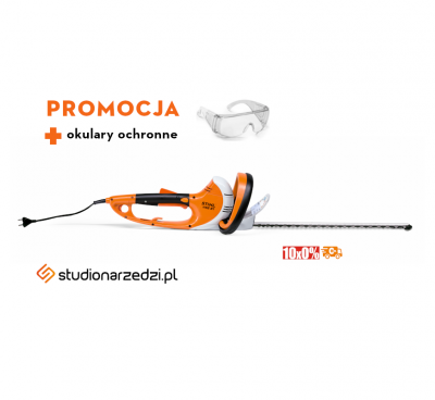 Stihl HSE 61, Elektryczne nożyce do żywopłotów, 50CM, Ciche nożyce do żywopłotów