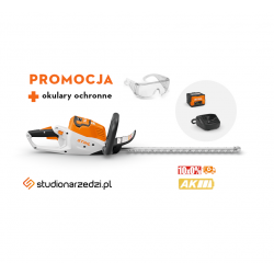 Stihl HSA 50 Akumulatorowe nożyce do żywopłotów, z akumulatorem AK 10 i ładowarką AL 101, 50cm.