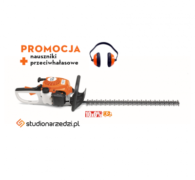 Stihl HS 45 Spalinowe nożyce do żywopłotów, 60CM, Lekkie nożyce do żywopłotu, Nauszniki GRATIS