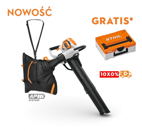 Stihl SHA 140 Najmocniejszy akumulatorowy odkurzacz na rynku