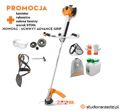 Stihl FS 411 C-EM Kosa spalinowa o mocy 2,0 kW / 2,7 KM z ErgoStart i systemem STIHL M-Tronic, silnik 2-MIX.