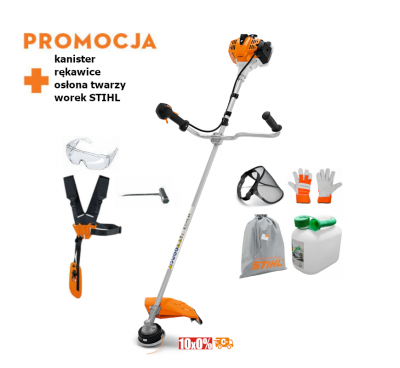 Stihl FS 94 C-E Kosa spalinowa 0,9 kW / 1,2 KM ErgoStart i uch. oburęcznym, silnik 2-MIX i funkcją prędkości ECOSPEED