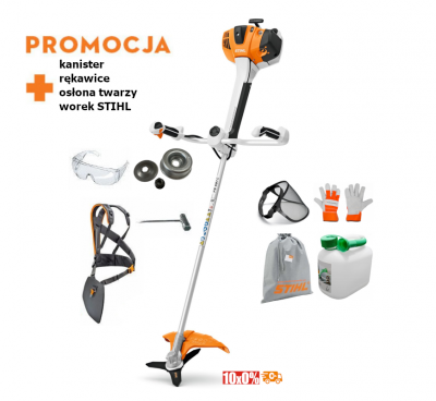 Stihl FS 491 C-EM Kosa spalinowa - Mocne wsparcie w pielęgnacji krajobrazu.