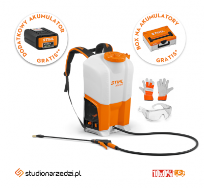 Stihl SGA 85 Akumulatorowy opryskiwacz plecakowy