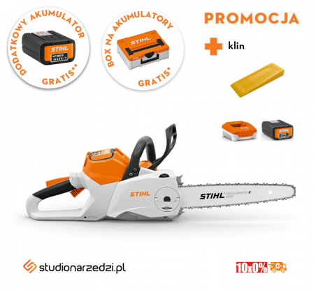 Stihl MSA 200 C-B Pilarka akumulatorowa, z akumulatorem i ładowarką AP 300S + AL 301