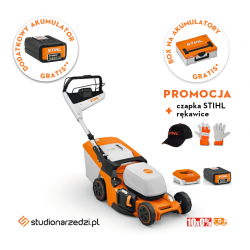 Stihl RMA 448 PV Kosiarka akumulatorowa (AP-system). Z akumulatorem AP300S i ładowarką AL301 | NOWOŚĆ 2024