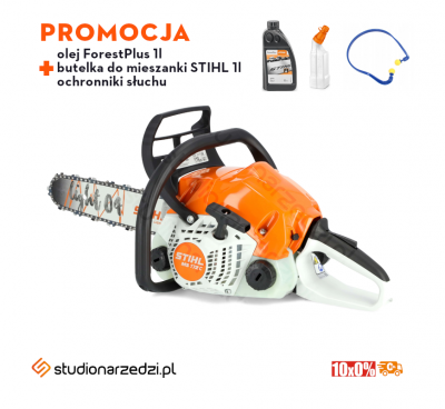 Stihl MS 172 C-BE Pilarka spalinowa, moc 1,4 kW / 1,9 KM silnik 2-MIX, 35CM łańcuch PM3.