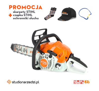 Stihl MS 212 Pilarka spalinowa, moc 1,8 kW / 2,4 KM - łańcuch PM3