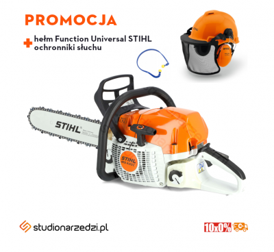 Stihl MS 400 C-M Pilarka spalinowa, pierwsza pilarka z tłokiem magnezowym prowadnica 50cm 1,6, łańcuch RH