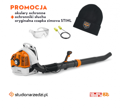 Stihl BR 450 Dmuchawa plecakowa spalinowa, Wyjątkowo wydajna dmuchawa dla profesjonalistów - GRATISY