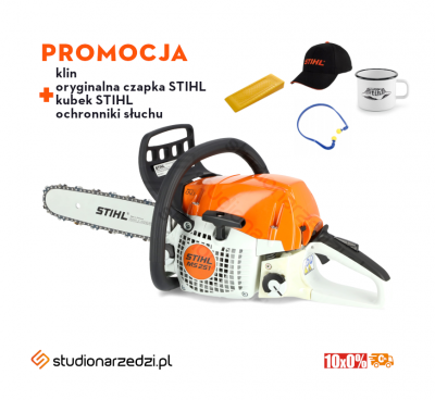 Stihl MS 251 Pilarka spalinowa, moc 2,2 kW / 3,0 KM - łańcuch 3/8"P PM3, prowadnica 35CM