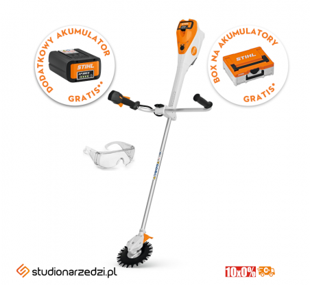 Stihl RGA 140 kosa akumulatorowa - trwała, cicha i wydajna, bez akumulatora i ładowarki