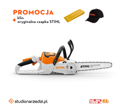 Stihl MSA 60 C-B Pilarka akumulatorowa bez akumulatora i ładowarki. Lekka i wszechstronna.