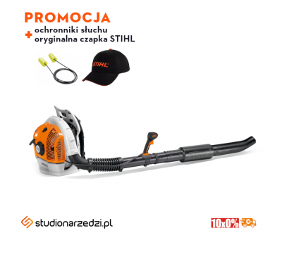 Stihl BR 500 Dmuchawa plecakowa spalinowa, Cicha dmuchawa z silnikiem 4-MIX - GRATISY