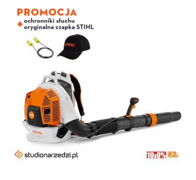 Stihl BR 800 C-E Dmuchawa plecakowa spalinowa, Najmocniejsza dmuchawa plecakowa STIHL - GRATISY