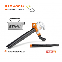 Stihl SHE 71 Odkurzacz elektryczny, Lekki, cichy  odkurzacz ogrodowy z funkcją dmuchawy + GRATIS