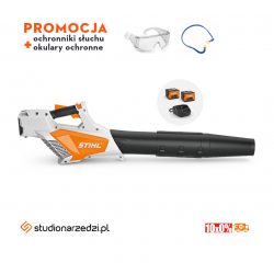 Stihl BGA 57 Dmuchawa ręczna akumulatorowa, zestaw 2 x AK 20 i AL 101 Komfortowa dmuchawa akumulatorowa