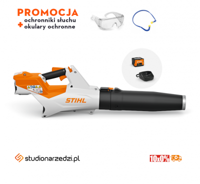 Stihl BGA 60 Dmuchawa ręczna akumulatorowa, zestaw z AK 30S i AL 101