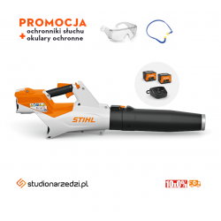 Stihl BGA 60 Dmuchawa ręczna akumulatorowa, zestaw z 2 x AK 30S i AL 101