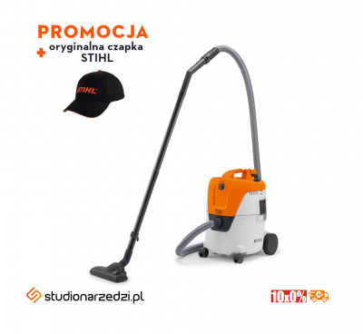 Stihl SE 62 Odkurzacz elektryczny, Odkurzacz do czyszczenia na sucho i na mokro