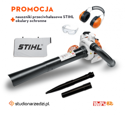 Stihl SH 86 Odkurzacz spalinowy, Odkurzacz ogrodowy z funkcją dmuchawy + GRATISY