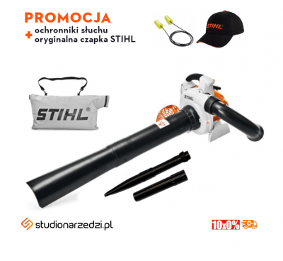 Stihl SH 56 Odkurzacz spalinowy, Poręczny odkurzacz ogrodowy z funkcją dmuchawy - GRATISY