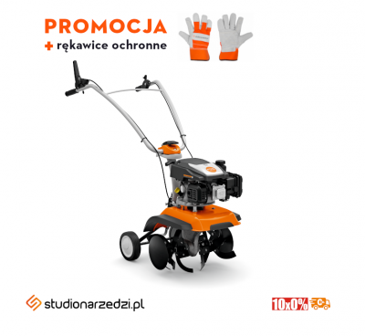 Stihl MH 445 Glebogryzarka spalinowa, zwinna, kompaktowa glebogryzarka do mniejszych ogrodów