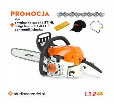 Stihl MS 251 Pilarka spalinowa, moc 2,2 kW / 3,0 KM - łańcuch 3/8"P PM3, prowadnica 35CM